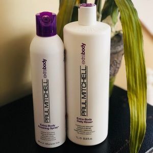 Extra body Daily Rinse & finishing spray